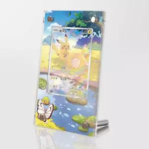 Pikachu & Psyduck 171/151 - Pokémon Obra de Arte Extendida Tarjeta Protectora Estuche de Exhibición - Imagen 1 de 3