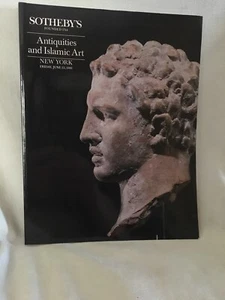 Sotheby's Antiquities and Islamic Art New York June 1989 Sale 5882 Auction Book - Picture 1 of 8