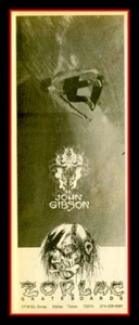 6" Zorlac John Gibson vinyl sticker. Vintage style skateboard decal for car. - Picture 1 of 2