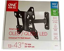 OneForAll TV Wall Mount Bracket for 13-40" TVs (WM2241) VESA 200 x 200 Max 30kg