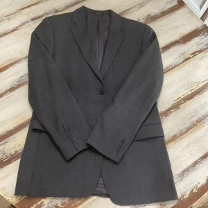 Tommy Hilfiger Sport Coat 44r Charcoal Gray 100% Wool - Picture 1 of 17