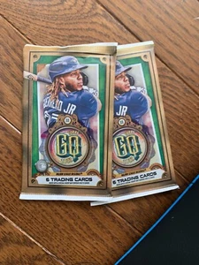 LOT (2) 2021 Topps Gyspsy Queen Pack Lot 6 Cards per pack - Picture 1 of 1