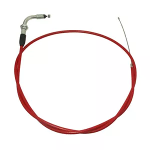 Red 51" Gas Throttle Cable For 49cc 50cc 60cc 80cc Motorized Bicycle Push Bike - Picture 1 of 8