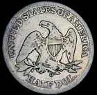 New Listing1849 O Seated Liberty Half Dollar 50C Ungraded Choice Silver Us Coin Cc21329