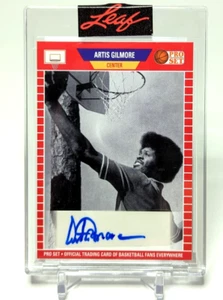 2021 Leaf Pro Set Sports Base Auto #PSA-AG1 Artis Gilmore - Chicago Bulls - Picture 1 of 2