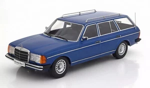 KK-Scale 1/18 Mercedes-Benz 250T S123 Blue Diecast Car Model Doors cannot opened - Picture 1 of 5