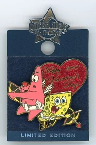Universal Studios pin : Sponge Bob Squarepants - 2010 Valentine Day - Foto 1 di 1
