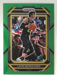 Panini Prizm Asia Green #74 2022-23 LAURI MARKKANEN JAZZ - Imagen 1 de 3