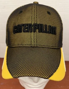 CAT Caterpillar Mütze Mesh Netz Muster Logo Trucker Cap - Bild 1 von 9