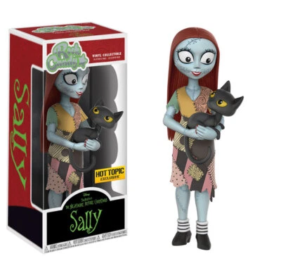 Funko Rock Candy SALLY BLACK CAT Hot Topic Exclusive NIGHTMARE BEFORE CHRISTMAS - Image 1 of 4