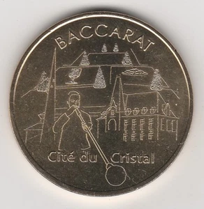 A-- 2011 TOKEN. MEDAILLE MONNAIE DE PARIS-- 54 120 BACCARAT CITE DU CRISTAL - Imagen 1 de 2