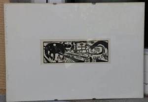 Heinrich Campendonck (1889-1957) - Bauerngang Expressionismus - Holzschnitt - Bild 1 von 10