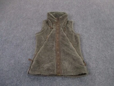 Kuhl Chaleco Chaqueta Mujer S Marrón Vellón Difuso Senderismo Cremallera Aire Libre Camping Foto 1 de 4