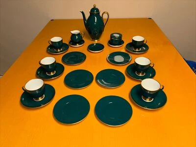 24.03.011 FÜRSTENBERG  FÜRSTIN VOX JAZZ KAFFEE SERVICE für 6 Personen 24 teilig - Bild 1 von 4