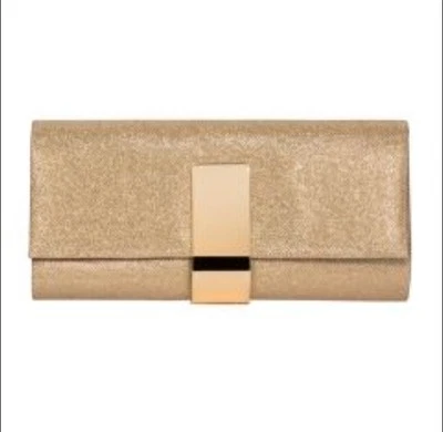 Bolso de mano de gran tamaño de oro rosa Foto 1 de 4