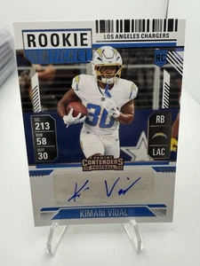 Kimani Vidal 2024 Contenders #188 Rookie Ticket Autograph - Bild 1 von 2