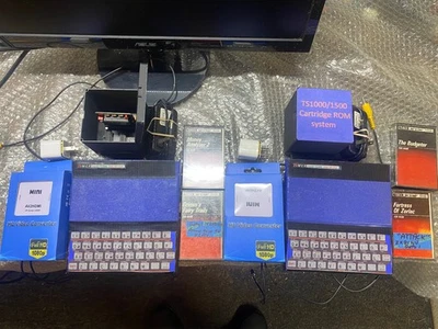 Timex Sinclair 1000_ZX81 +38 mahjongg clone with TS1510 cartridge system - Image 1 of 4