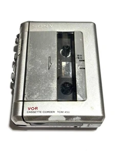 Sony Walkman TCM-450 Cassette Player Tonbandgerät aus Japan ungetestet gebraucht - Bild 1 von 9