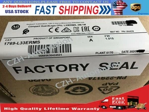 New Factory Sealed Allen Bradley 1769-L33ERMS /B GuardLogix Ethernet Controller - Picture 1 of 3