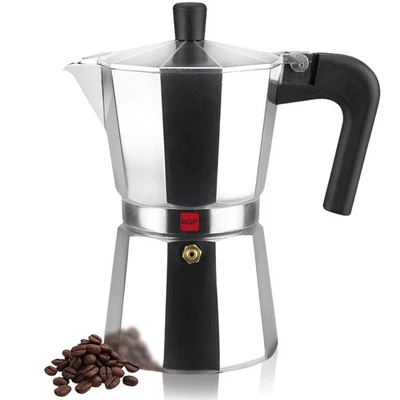 Kenia Estufa Espresso Moka Pot 6 Tazas/10 OZ Cafetera Italiana para C... Foto 1 de 4