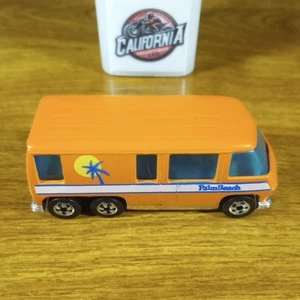Vintage Hot Wheels GMC Motorhome Orange Plastic Base BW Blackwall Hong Kong 1979 - Picture 1 of 8