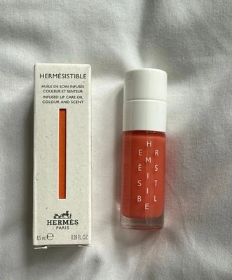 Hermesistible Hermes Corail Bigarade 02 Infused Lip Care Oil Colour And Scent - Bild 1 von 2