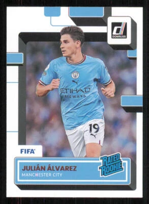 2022-23 Donruss #198 Julian Alvarez RR - Image 1 of 2