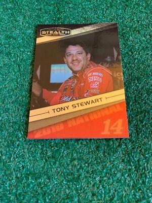 TONY STEWART - 2010 PRESS PASS STEALTH - NATIONAL - VIP - PROMO CARD # VIP 3 - Image 1 of 3