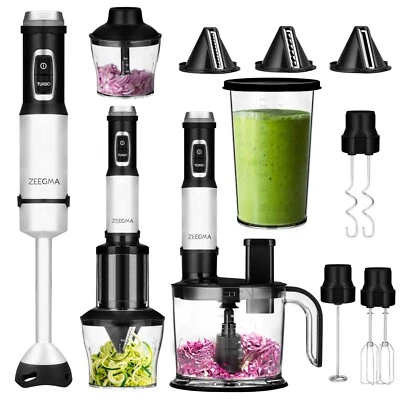 Stabmixer Zeegma 5in1 Handy Chef 1500W Pürierstab Mixer Quirl 👨‍Küchenmaschine