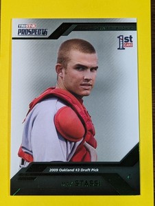 2009 TRISTAR Prospects Plus Green /25 Max Stassi #56