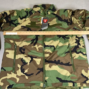 US Army Military Cold Weather Level 7 Parka Primaloft Jacket ECWCS Woodland L7 - Picture 1 of 33