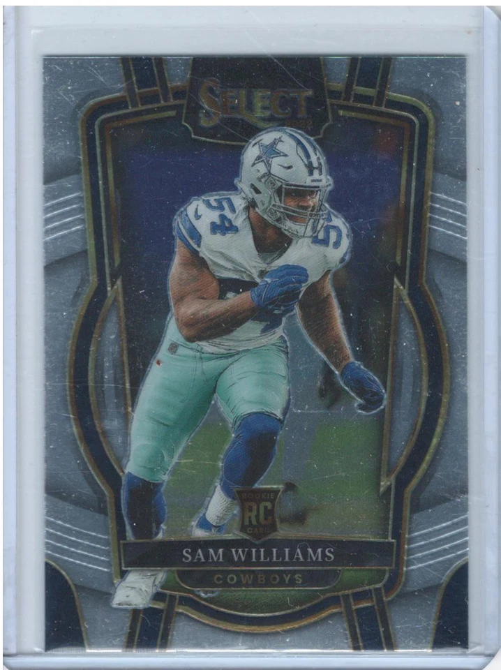 Sam Williams 2022 Panini Select #276 RC Dallas Cowboys - Image 1 of 1