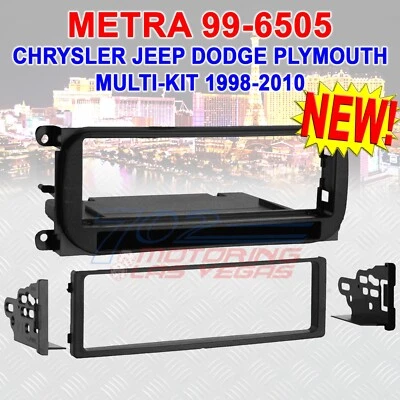 KIT DE TABLERO DIN ÚNICO METRA 99-6505 PARA INSTALACIÓN DE RADIO ESTÉREO 98-2009 Foto 1 de 2