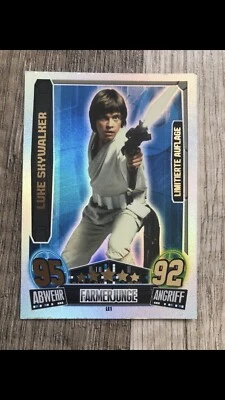 Sehr Seltene Und Limitierte Luke Skywalker Karte 95/92 2013 Star Wars - Bild 1 von 2