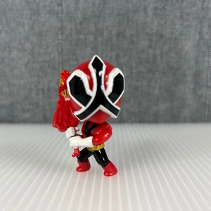 Mini figura Bandai Sabans Power Rangers Samurai Smash Red Ranger 2" pulgadas - Imagen 1 de 12