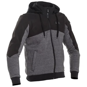 Sudadera con capucha para motocicleta Richa Titan Core - negra/gris - Imagen 1 de 11