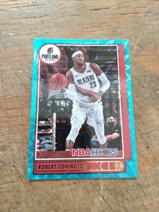2021-22 Panini NBA Hoops Robert Covington Teal Explosion SP 91 Blazers FAST SHIP