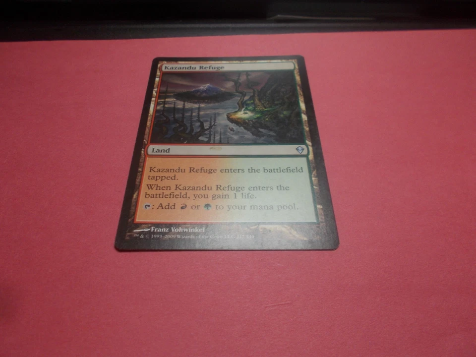 Kazandu Refuge x1 MTG Zendikar Multi-Color Uncommon Land NM - Image 1 of 1
