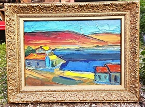 Bord de mer par Pierre AMBROGIANI 1907-1985 - Bild 1 von 15