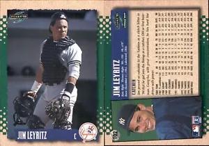 Jim Leyritz 1995 Score #102 Card New York Yankees FREE SHIP *AutographDen* - Picture 1 of 1