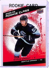 2022-23 Upper Deck 2022-23 Rookie Class Red #RC-16 Shane Wright Seattle Kraken