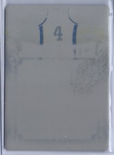 2020 Leaf In the Game Sports Jumbo Patch Yellow Printing Plate Joe Dumars 1/1
