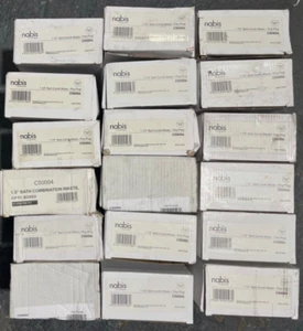 18 x Nabis 1 1/2" Combi Bath Waste, Overflow & Poly Plug C50004 New Job Lot - Picture 1 of 8