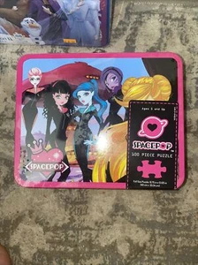 2016 Pressman Toys Space POP Puzzle in Lunchbox Tin 100 Piece New Sealed - Picture 1 of 2