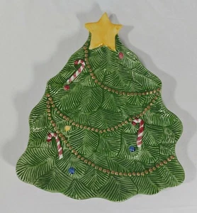 Christbaumschmuck Form Servierschale Platte Vintage Porzellan Vigor Cane - Bild 1 von 12