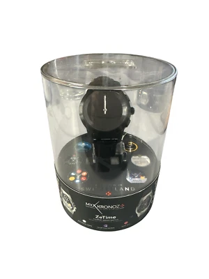 MyKronoz ZeTime Premium Hybrid Smartwatch 39mm mit mechanischen Zeigern, Touchsc - Bild 1 von 2