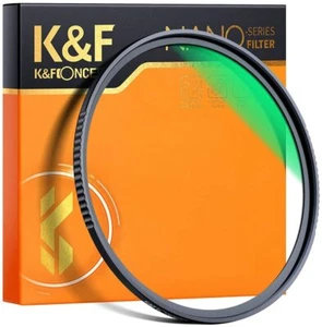 K&F Concept HD MC UV Protection Filter Multi-Layer Nano Coating for Camera Lens - Picture 1 of 24