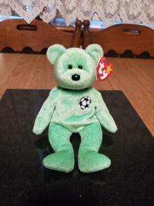 kicks beanie baby value