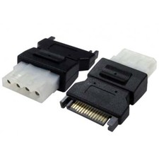 Molex to SATA Adapter Power Converter 4 Pin Female to 15 Pin Male Hard Drive