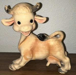 Vtg Tillie The Cow From Tillamook Rubber Squeeze Toy. 1958 - Picture 1 of 8